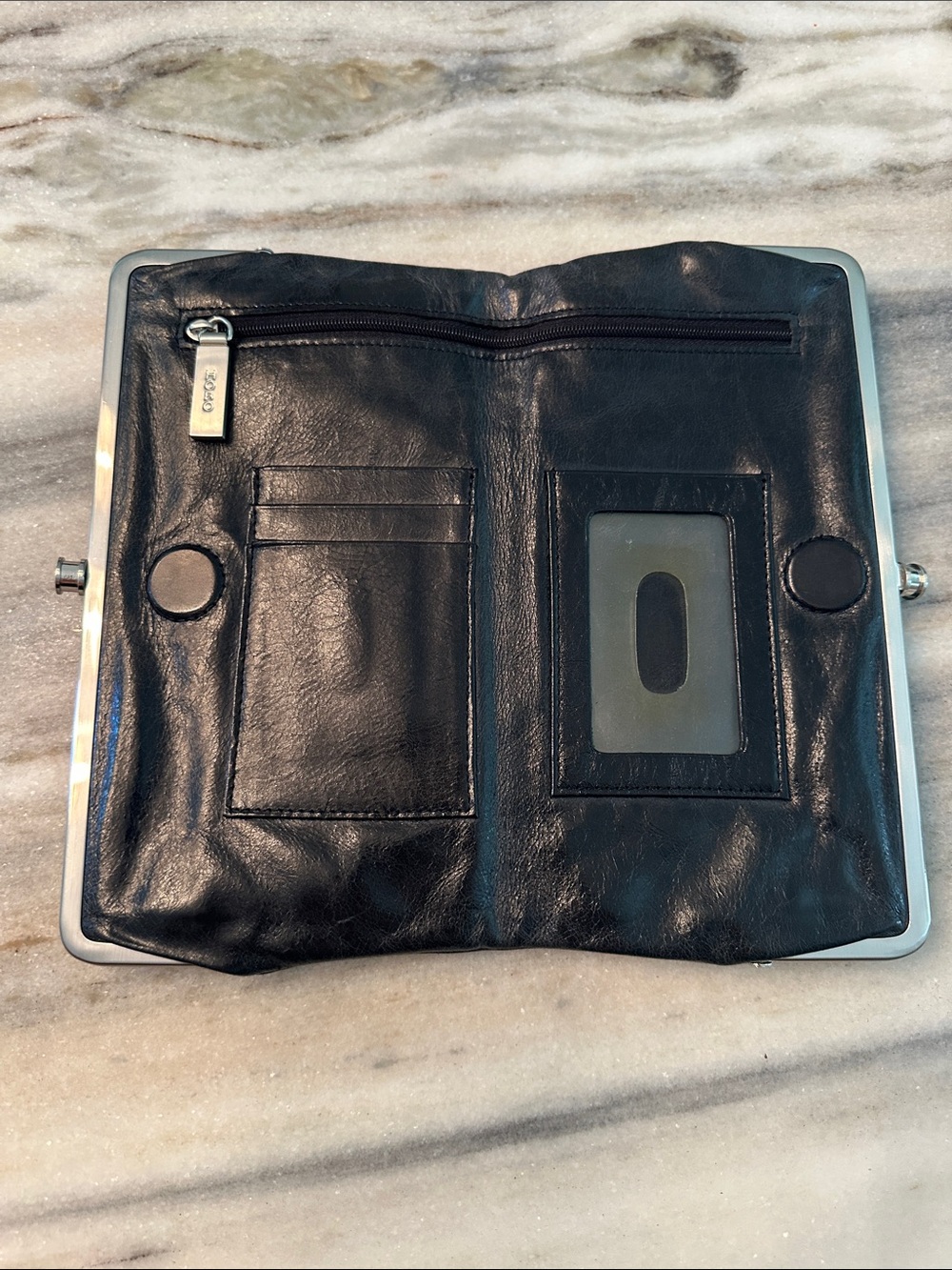 HOBO LAUREN DOUBLE FRAME FLIP CLUTCH - Picture 8 of 8